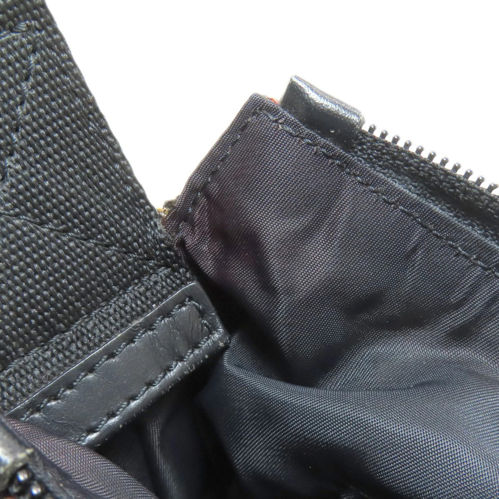CHRISTIAN DIOR Black Canvas Trotter Shoulder Bag - Picture 10 of 16
